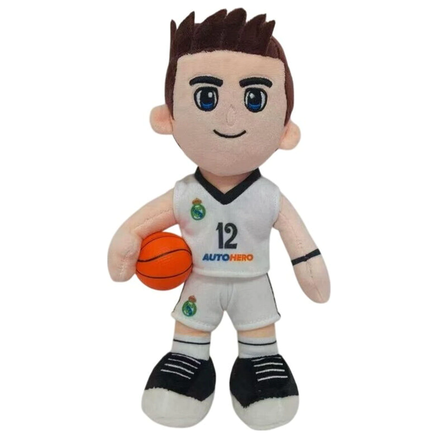 Real Madrid male basketball player plush 36cm poza produsului
