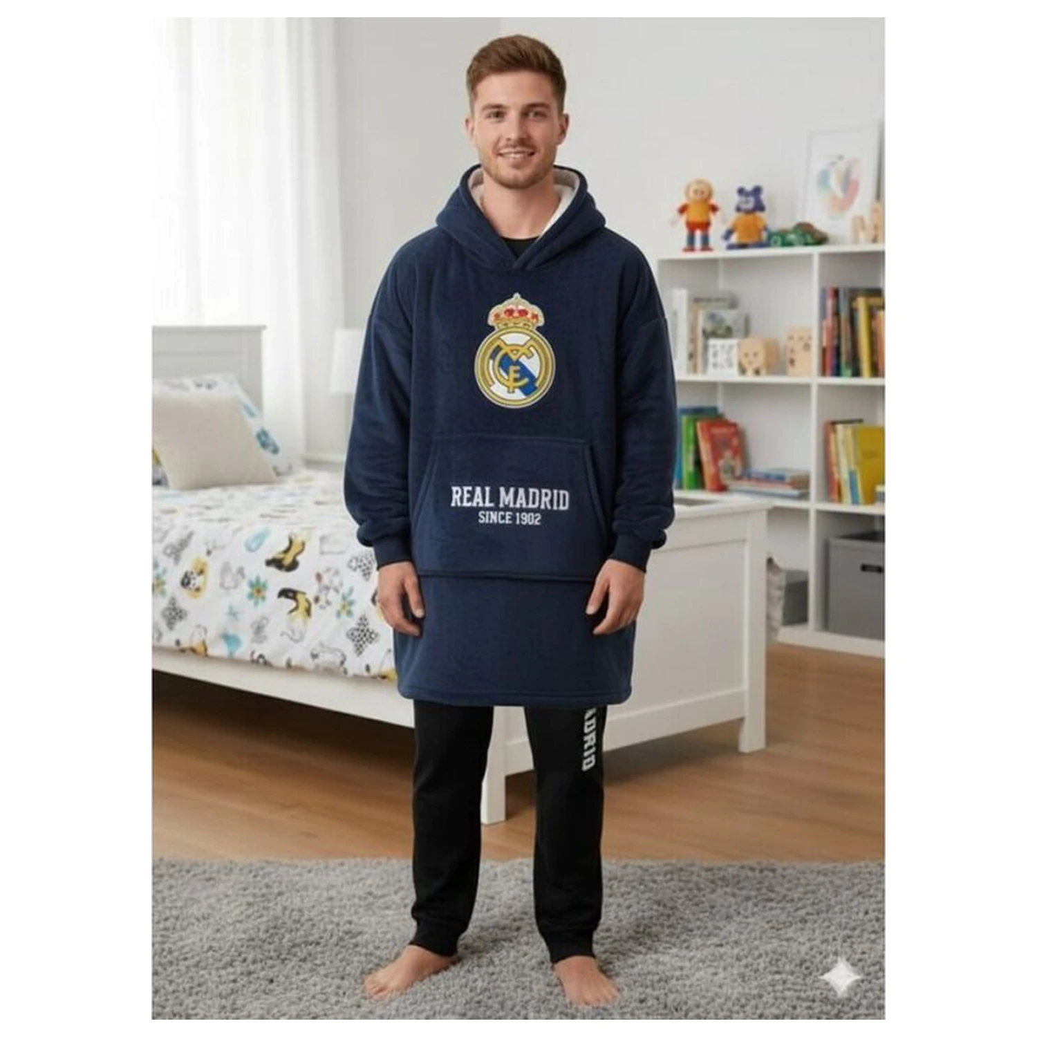 Real Madrid oversize hanorac adult poza produsului
