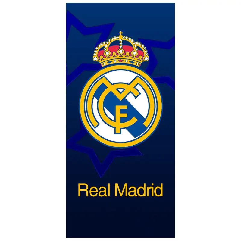 Real Madrid prosop de plajă din bumbac poza produsului