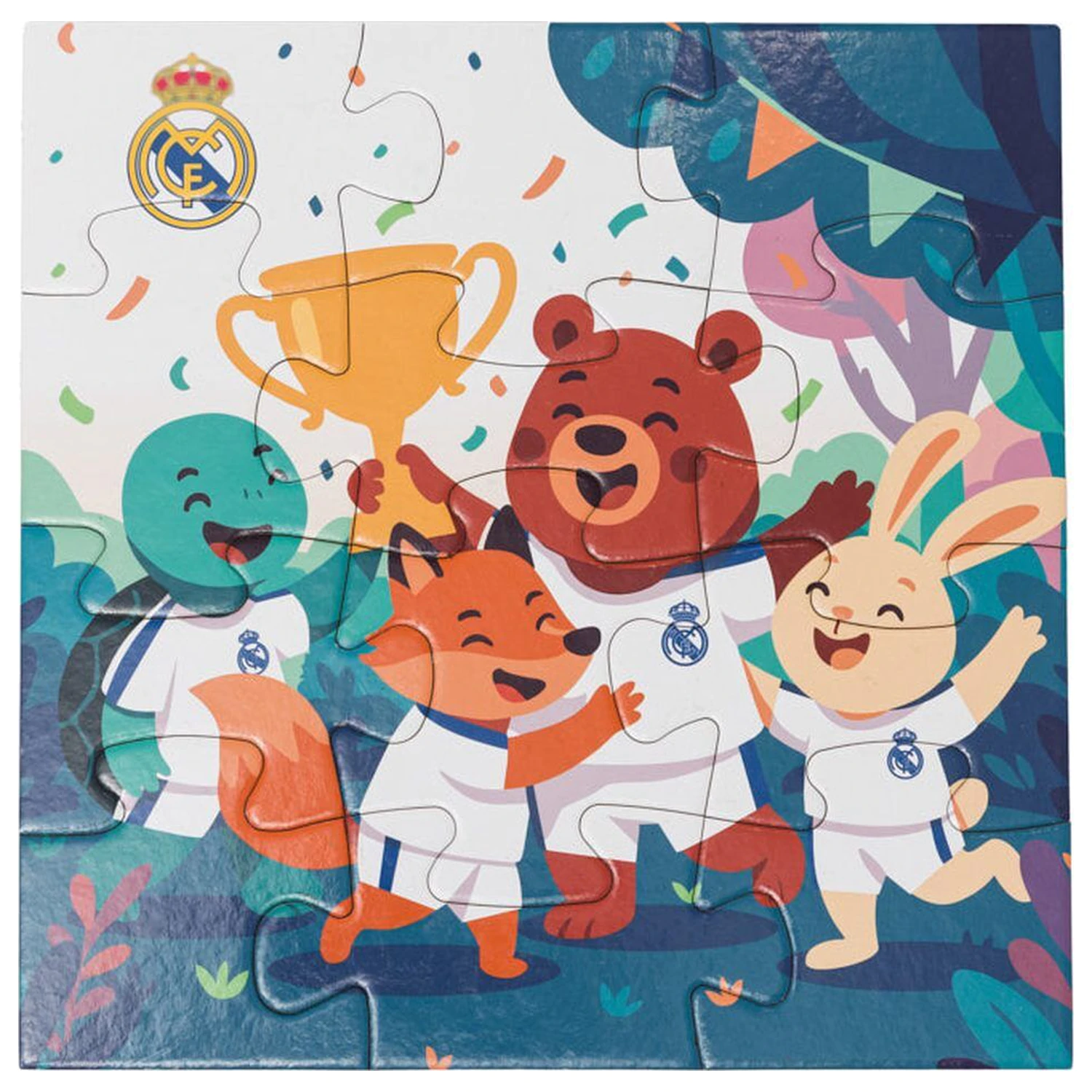 Real Madrid puzzle 12 buc poza produsului