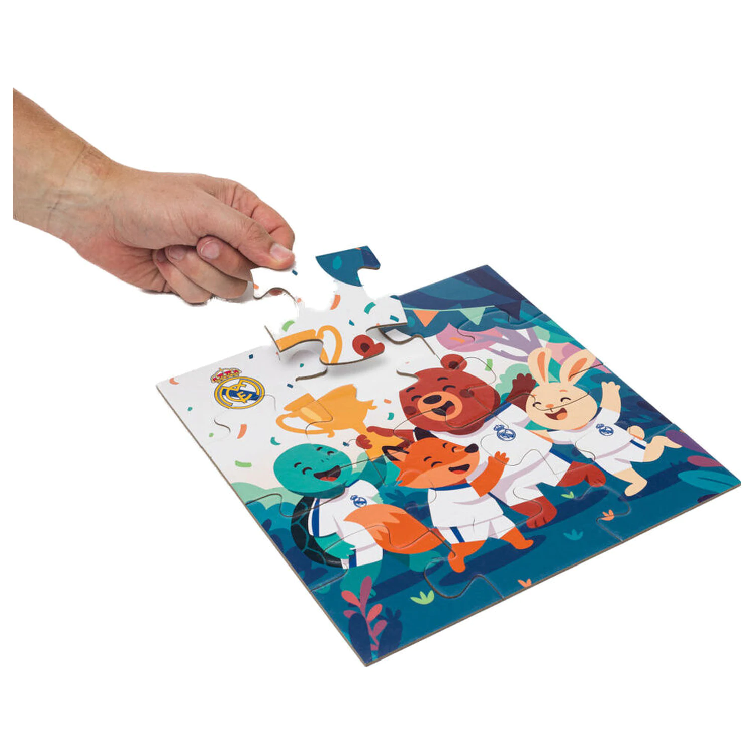 Real Madrid puzzle 12 buc poza produsului