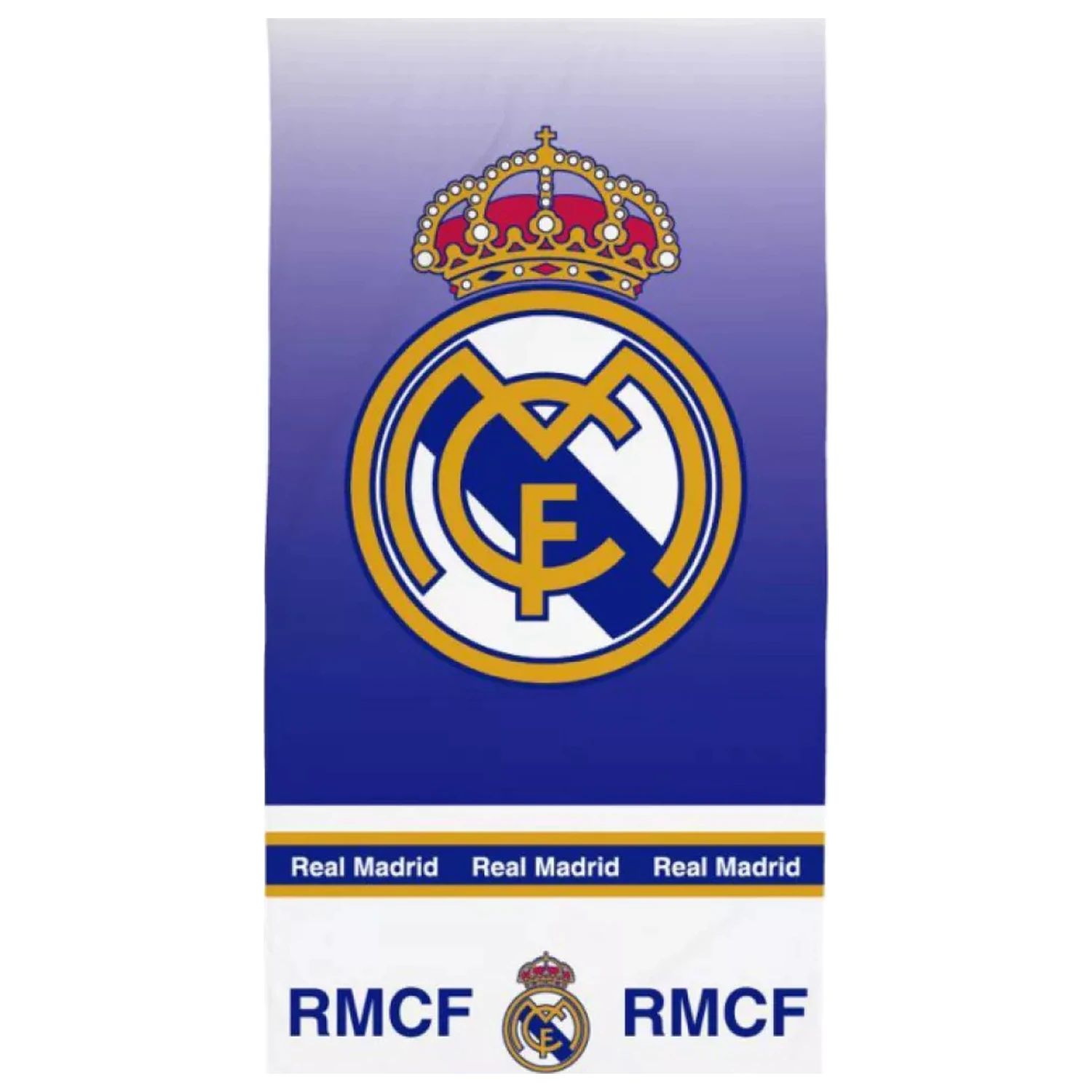 Real Madrid Royal Blue Prosop 70x140cm poza produsului