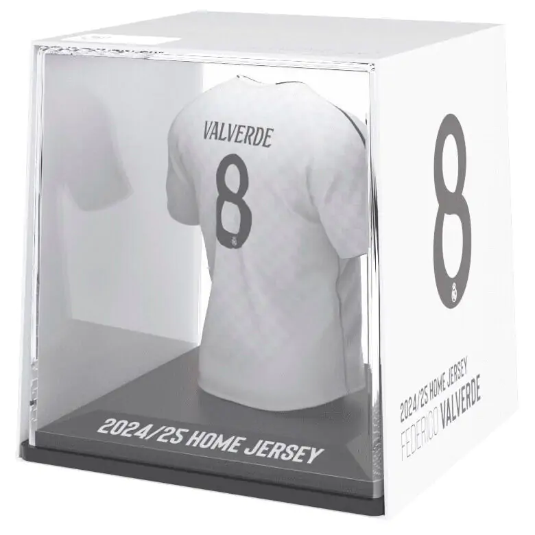 Real Madrid Valverde mini tricou figurină poza produsului