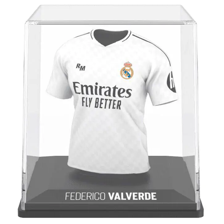 Real Madrid Valverde mini tricou figurină poza produsului