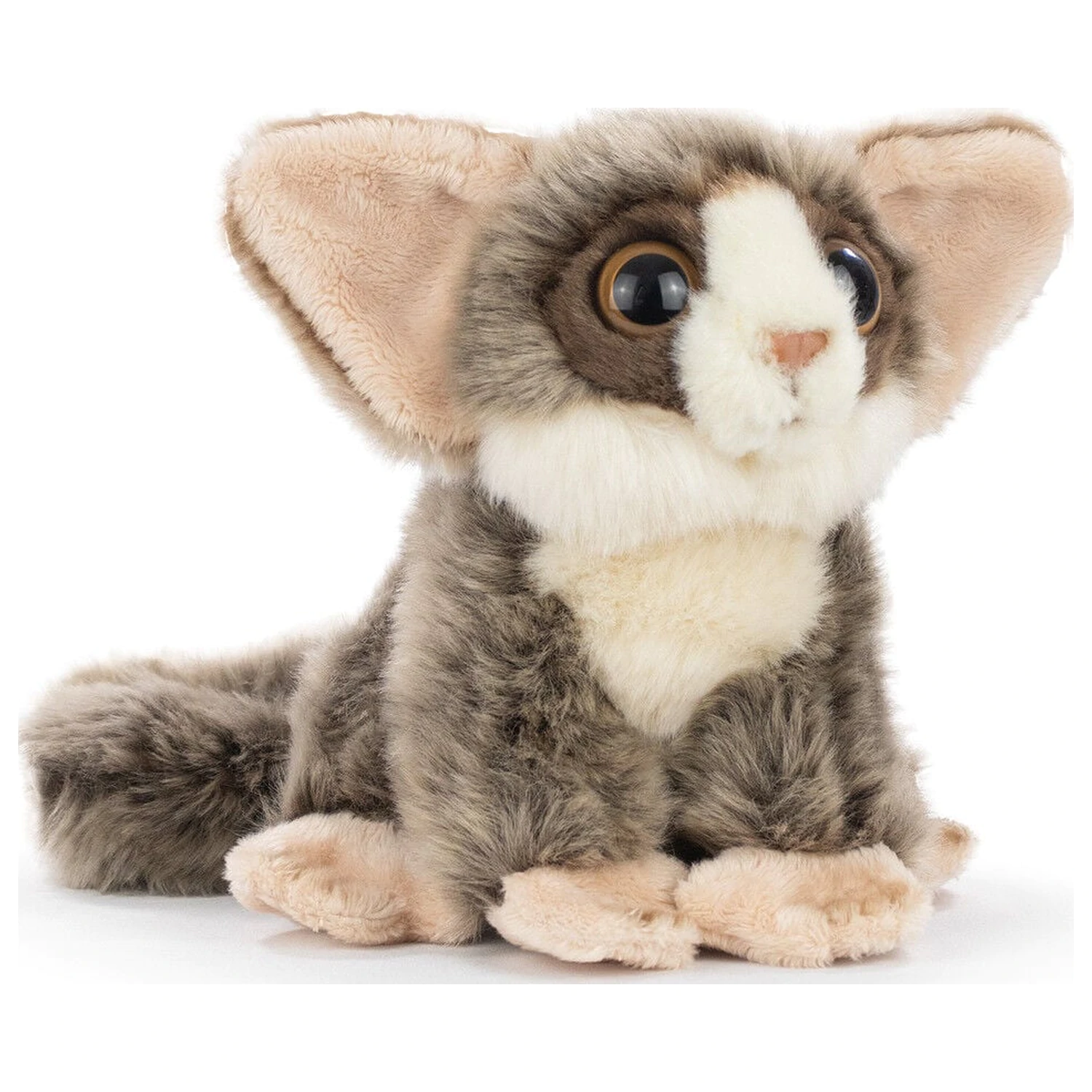 Realistic Animals Baby Lemur jucarie de plus 17cm poza produsului