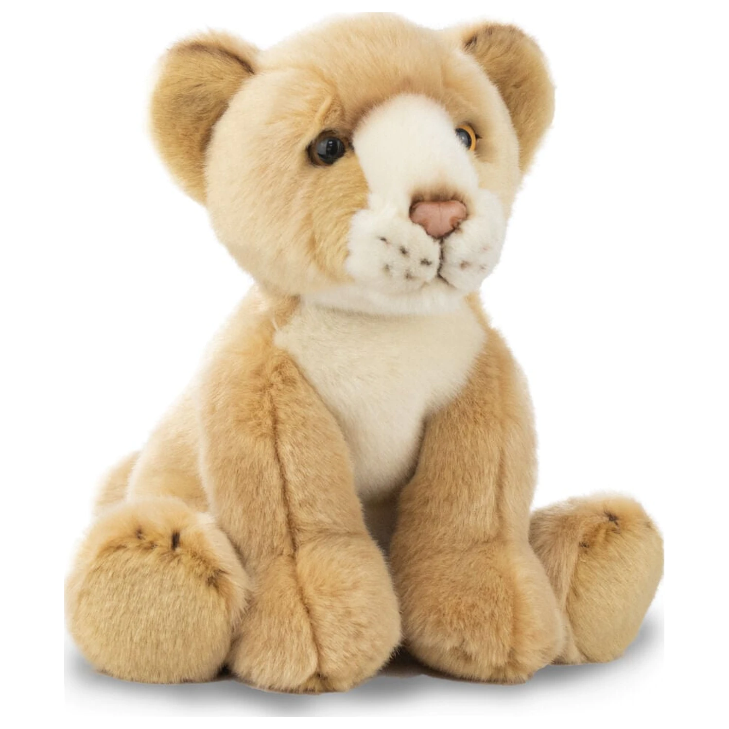 Realistic Animals Baby Lion jucărie de pluș 26cm poza produsului