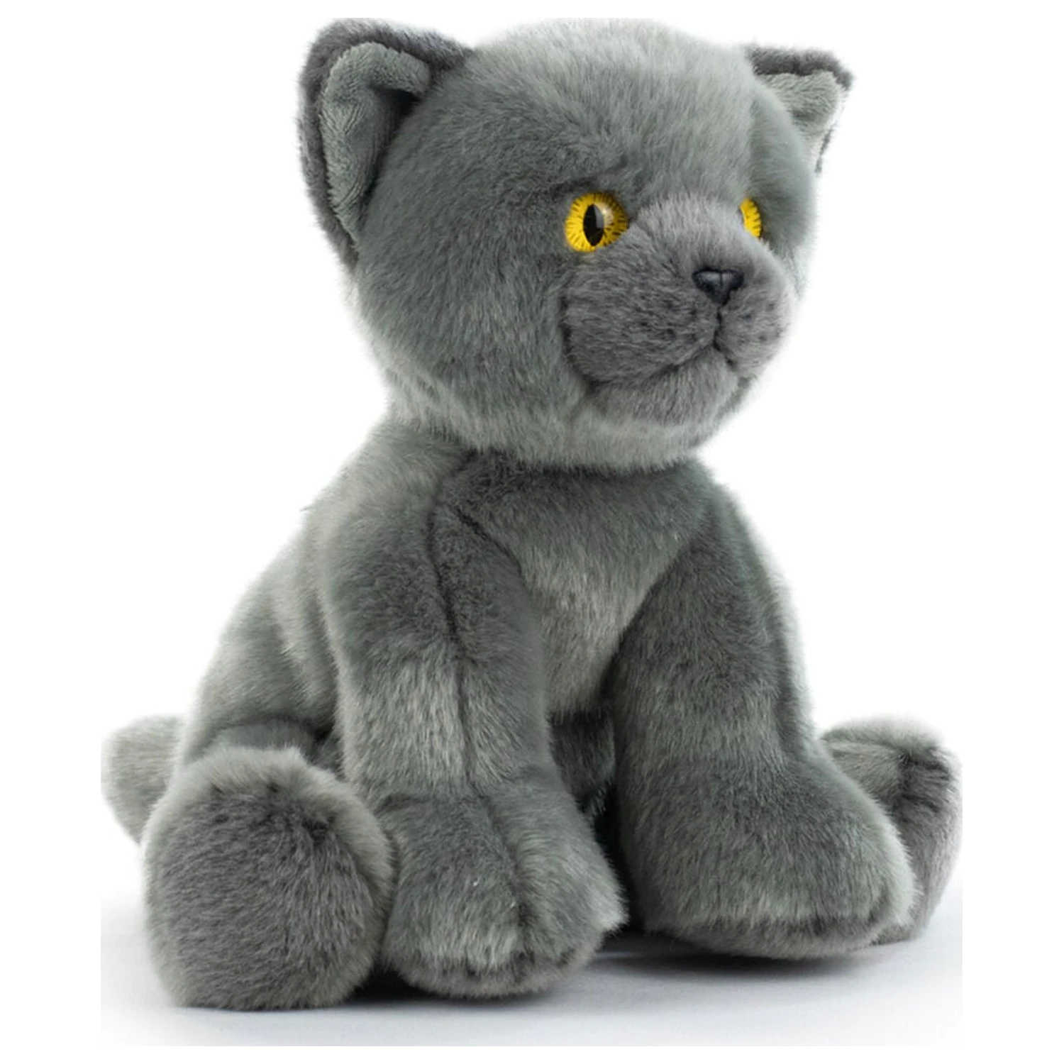 Realistic Animals Russian Blue Cat jucărie de pluș 25cm poza produsului