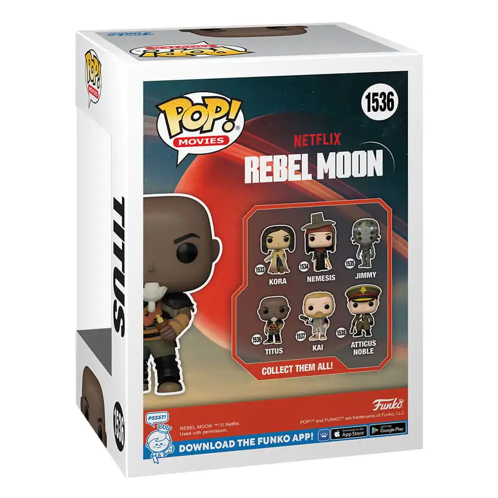 Rebel Moon POP! Movies Figurina Vinyl Titus 9 cm poza produsului