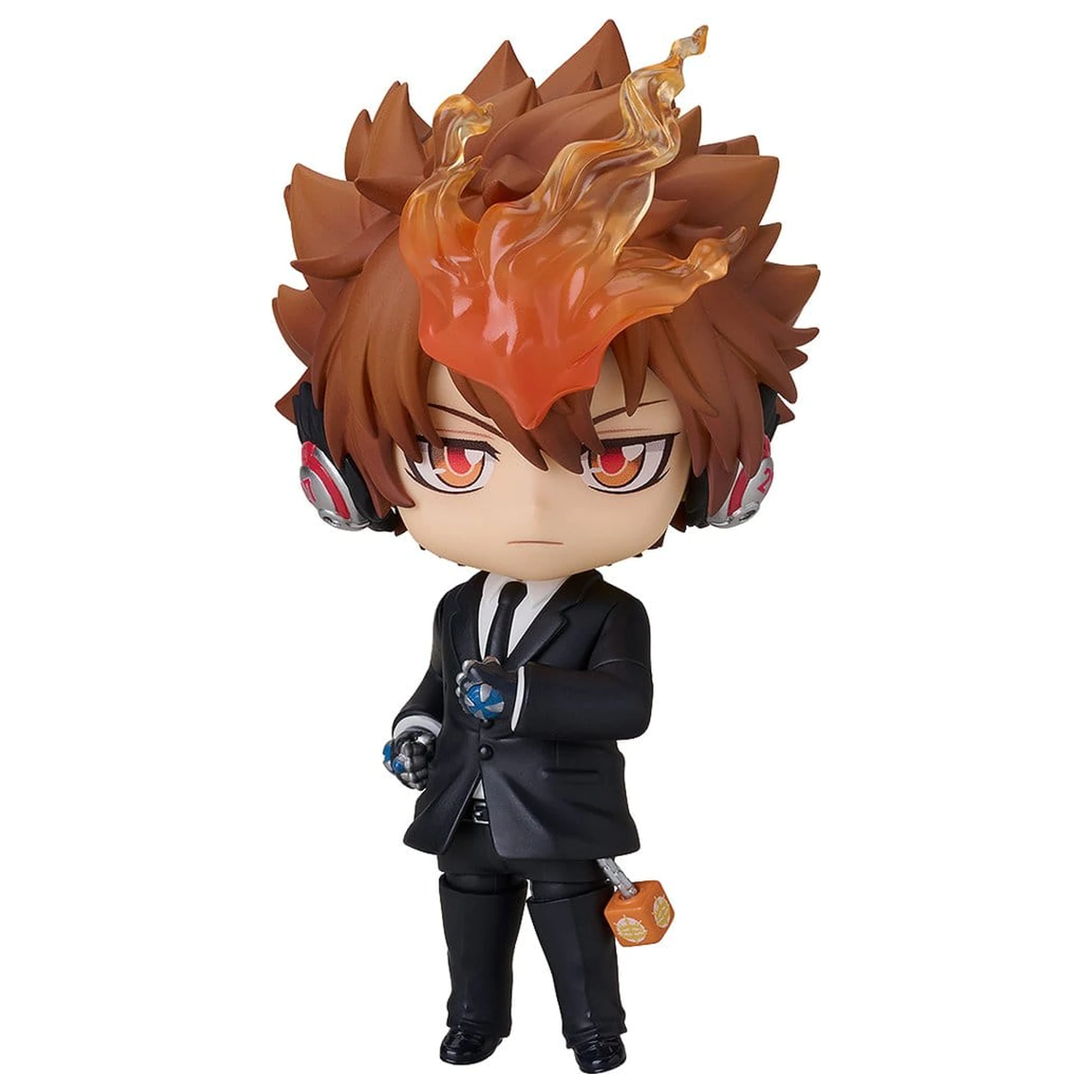 Reborn! Series Nendoroid Action Figure Tsunayoshi Sawada: Black Suit Ver. 11 cm poza produsului