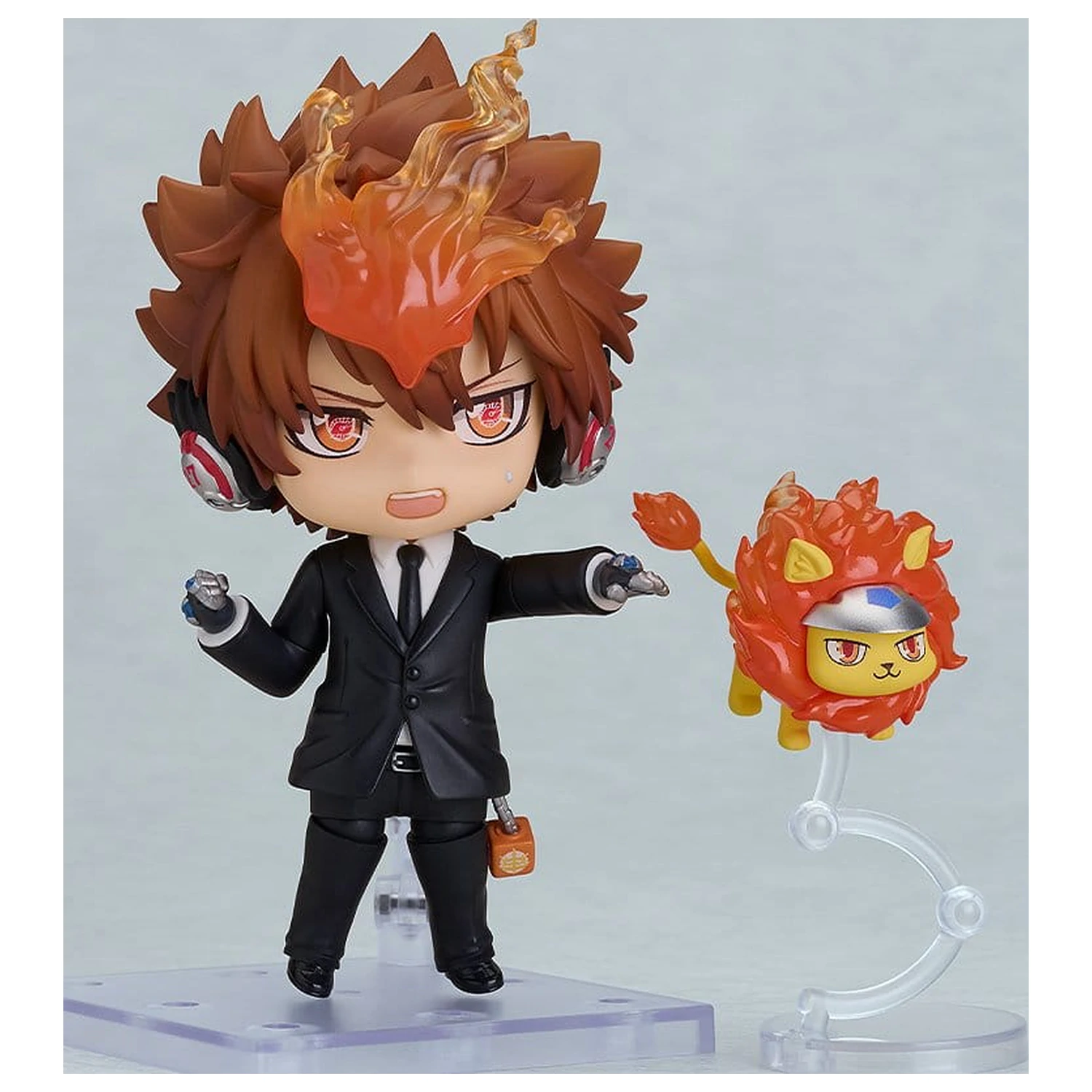 Reborn! Series Nendoroid Action Figure Tsunayoshi Sawada: Black Suit Ver. 11 cm poza produsului