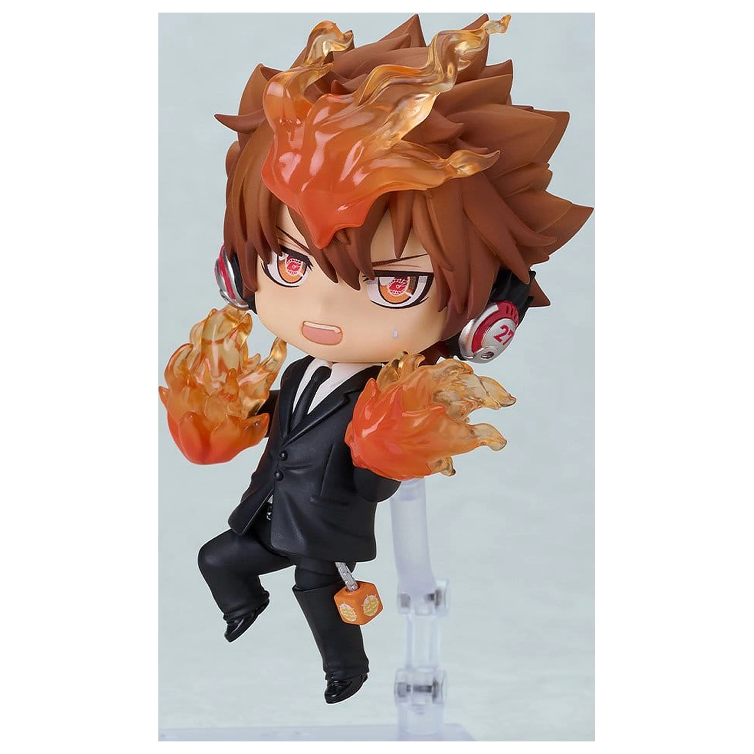 Reborn! Series Nendoroid Action Figure Tsunayoshi Sawada: Black Suit Ver. 11 cm poza produsului