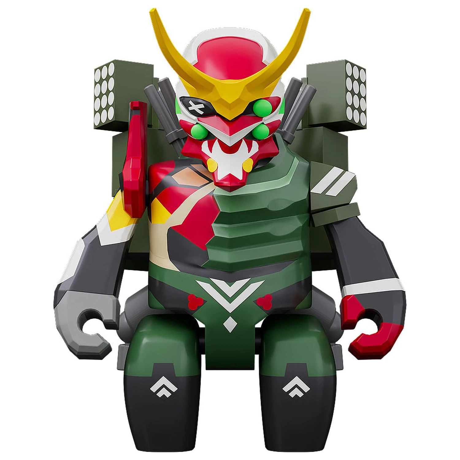 Rebuild of Evangelion Brickroid Figurina de Actiune Evangelion Production Model-New 02 a 5 cm poza produsului