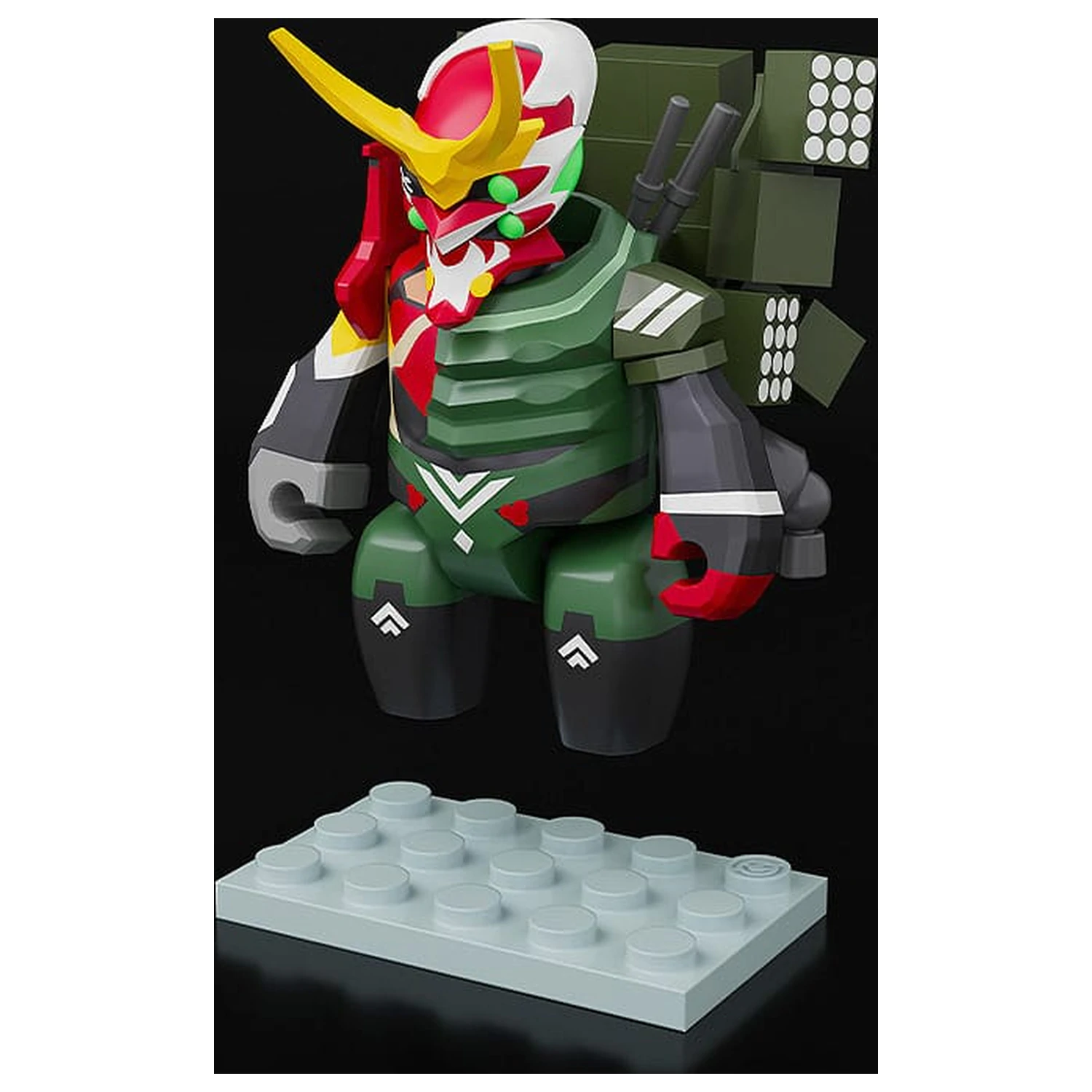 Rebuild of Evangelion Brickroid Figurina de Actiune Evangelion Production Model-New 02 a 5 cm poza produsului