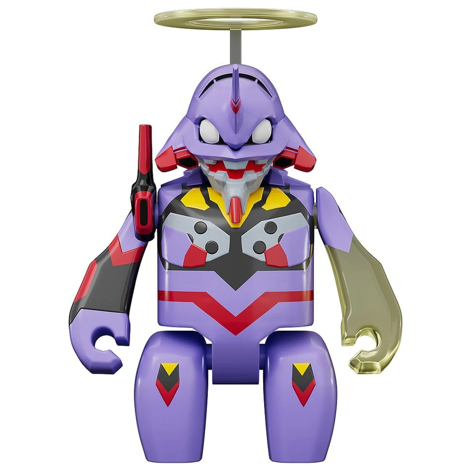 Rebuild of Evangelion Brickroid Mini Figura Evangelion Test Type-01 Pseudo DMS Faza 5 cm poza produsului