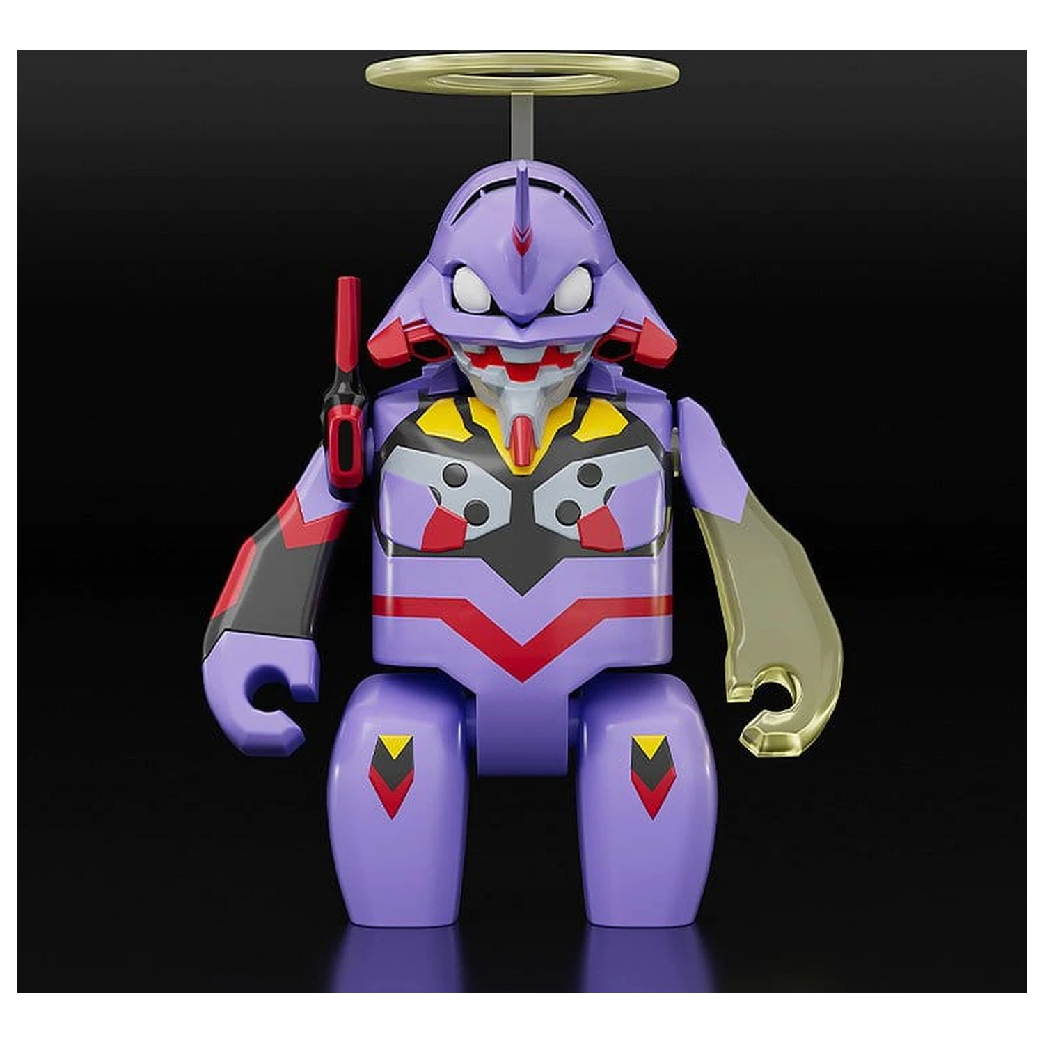 Rebuild of Evangelion Brickroid Mini Figura Evangelion Test Type-01 Pseudo DMS Faza 5 cm poza produsului
