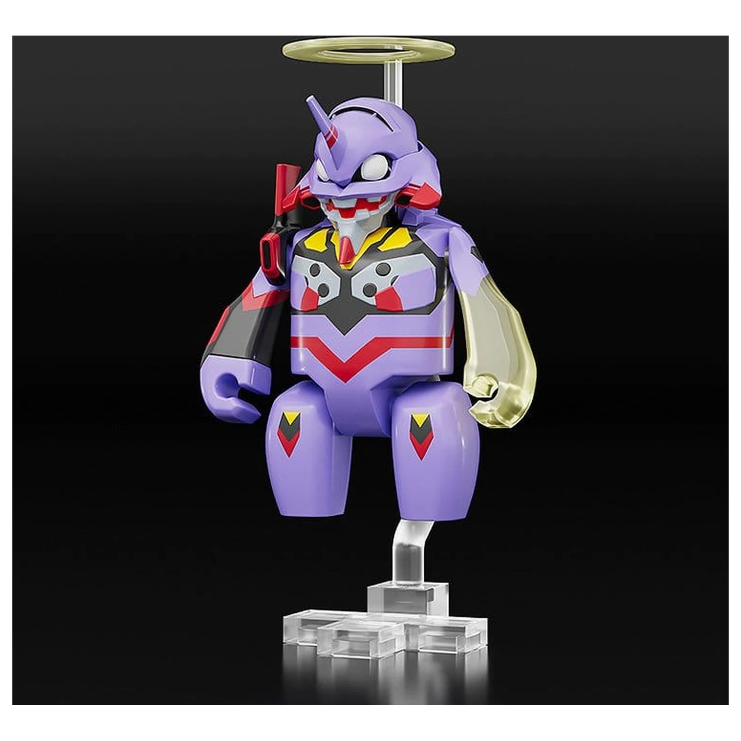 Rebuild of Evangelion Brickroid Mini Figura Evangelion Test Type-01 Pseudo DMS Faza 5 cm poza produsului