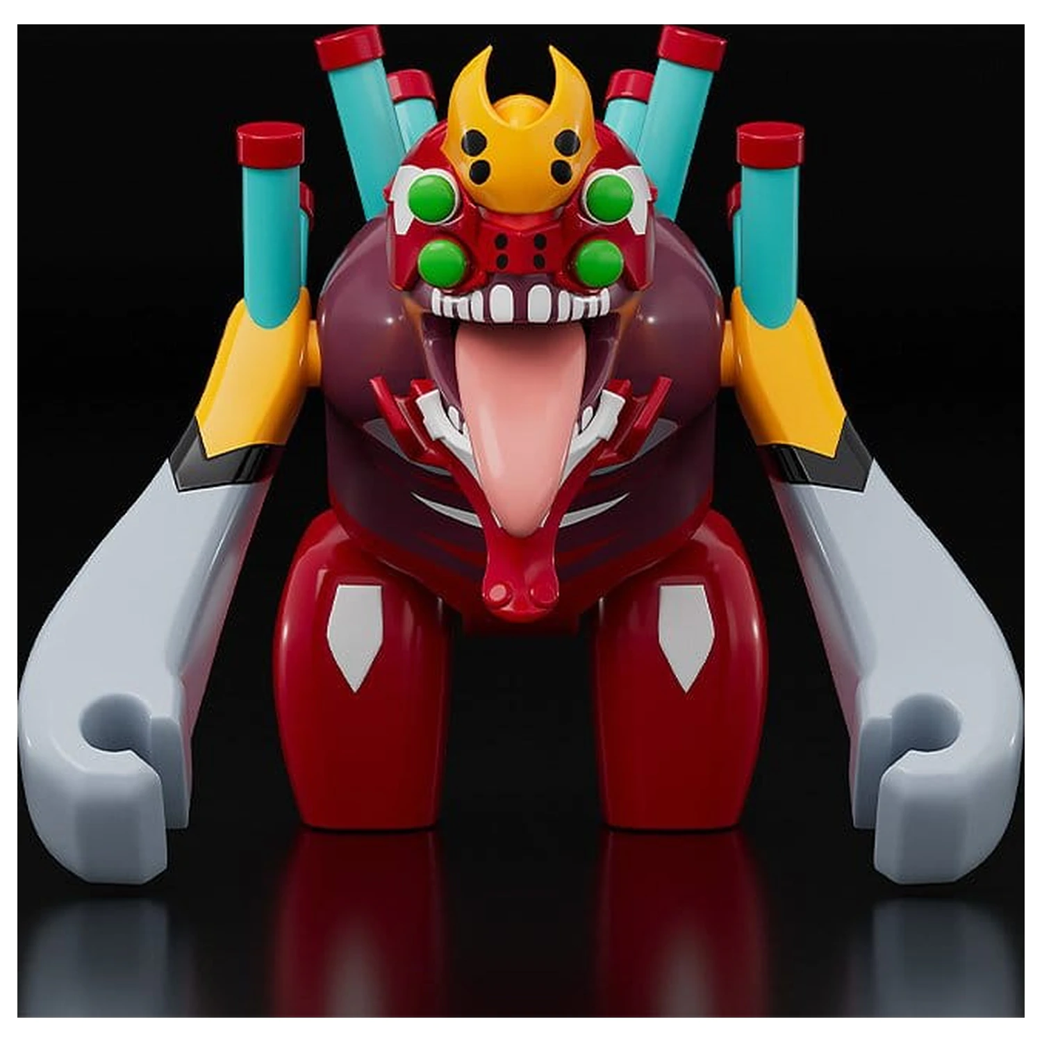 Rebuild of Evangelion Brickroid Mini Figura Evangelion Unit 02 Beast Form 2nd Phase (Type 1) 4 cm poza produsului