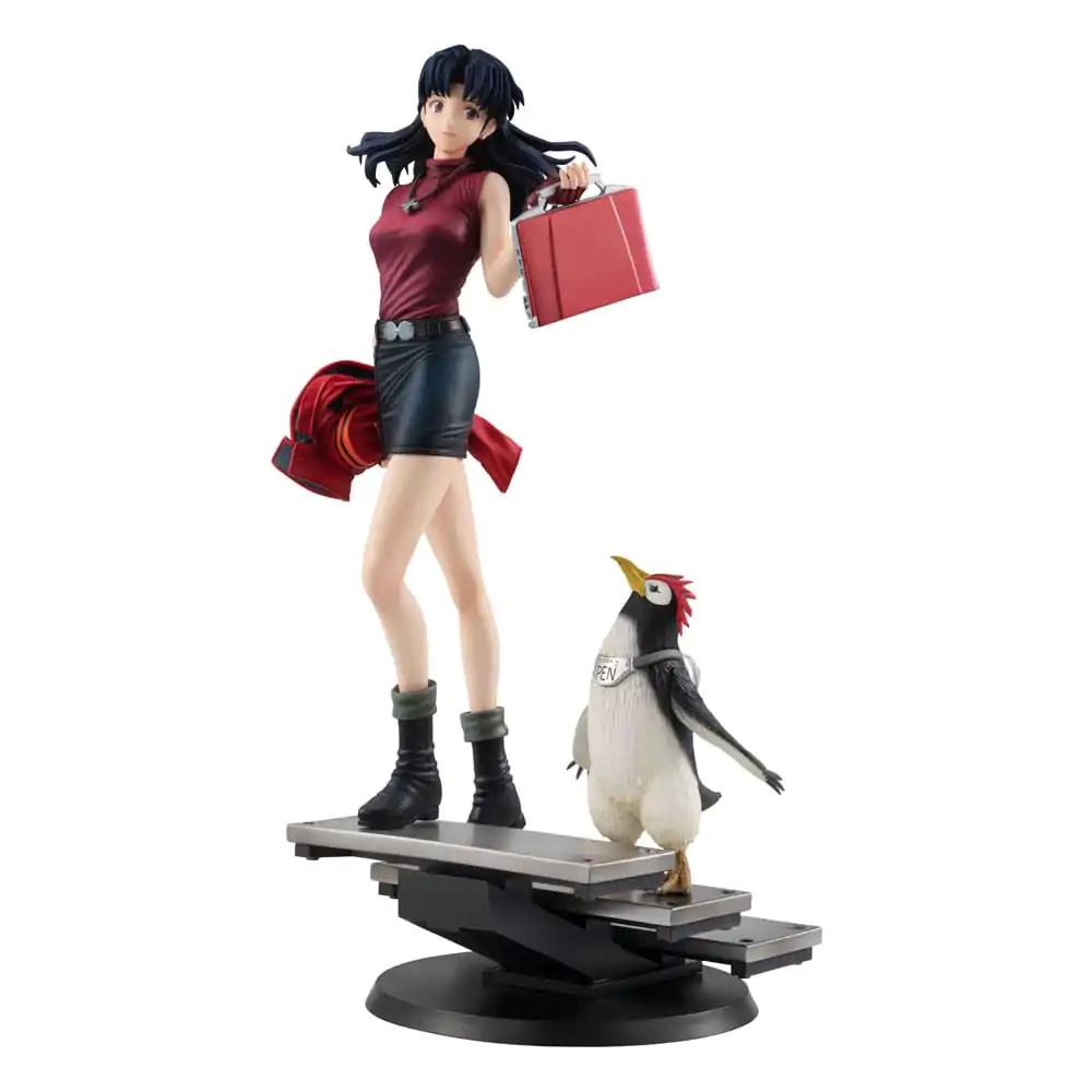 Rebuild of Evangelion Gals statueta PVC Misato Katsuragi & Pen Pen 25 cm poza produsului
