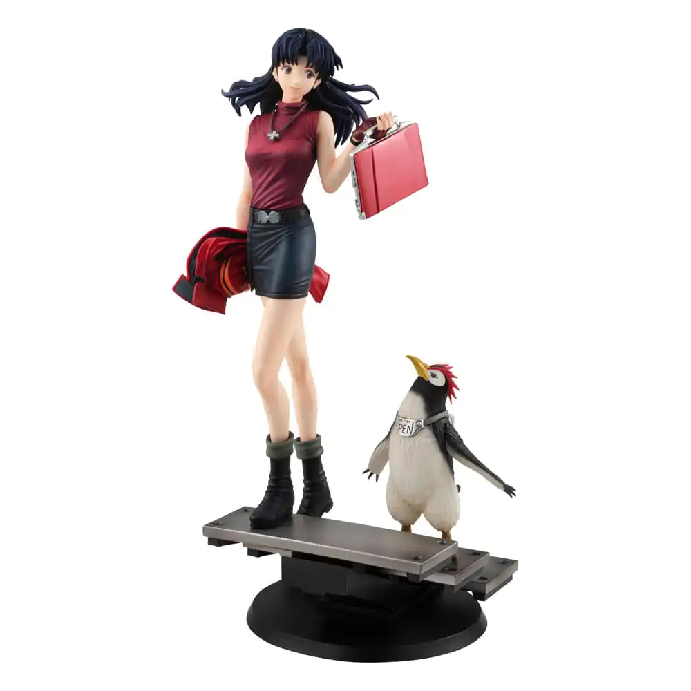 Rebuild of Evangelion Gals statueta PVC Misato Katsuragi & Pen Pen 25 cm poza produsului