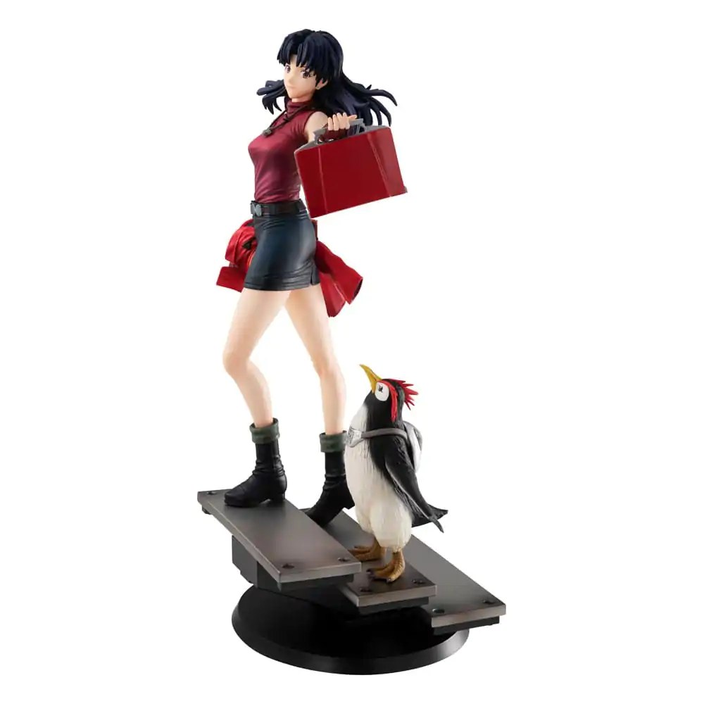 Rebuild of Evangelion Gals statueta PVC Misato Katsuragi & Pen Pen 25 cm poza produsului