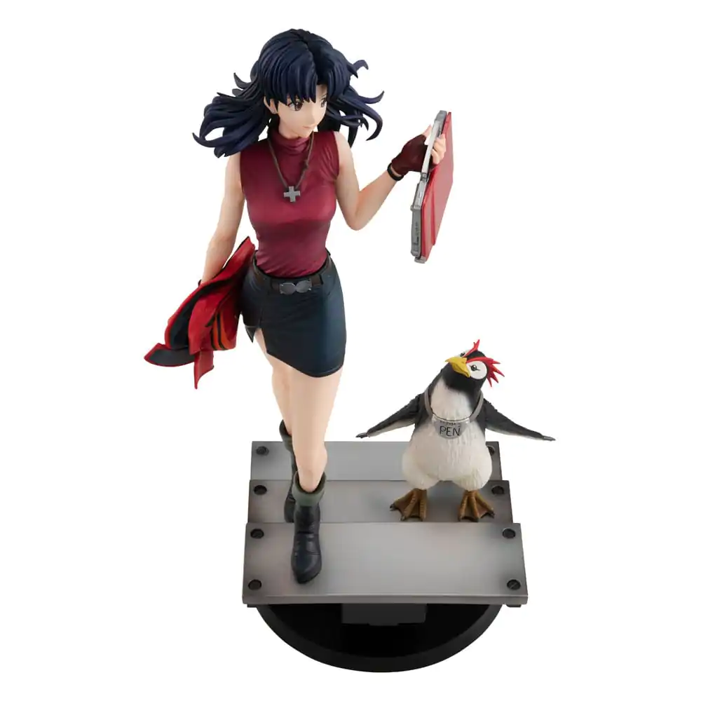 Rebuild of Evangelion Gals statueta PVC Misato Katsuragi & Pen Pen 25 cm poza produsului