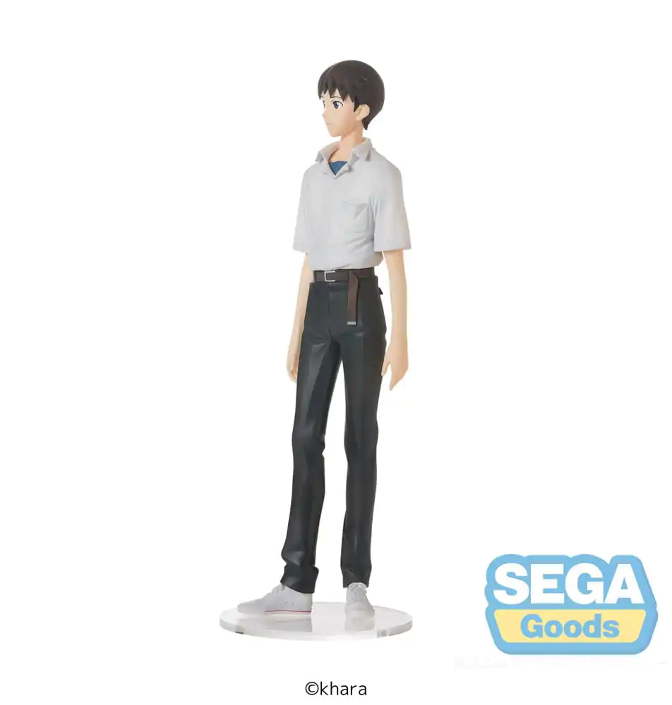 Rebuild of Evangelion High Premium PVC Statuie Shinji Ikari Uniform Ver. Evangelion: New Theatrical Edition 22 cm poza produsului