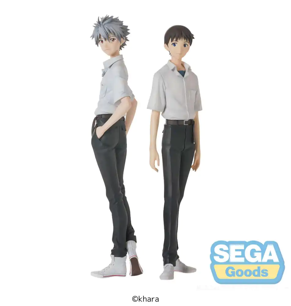 Rebuild of Evangelion High Premium PVC Statuie Shinji Ikari Uniform Ver. Evangelion: New Theatrical Edition 22 cm poza produsului
