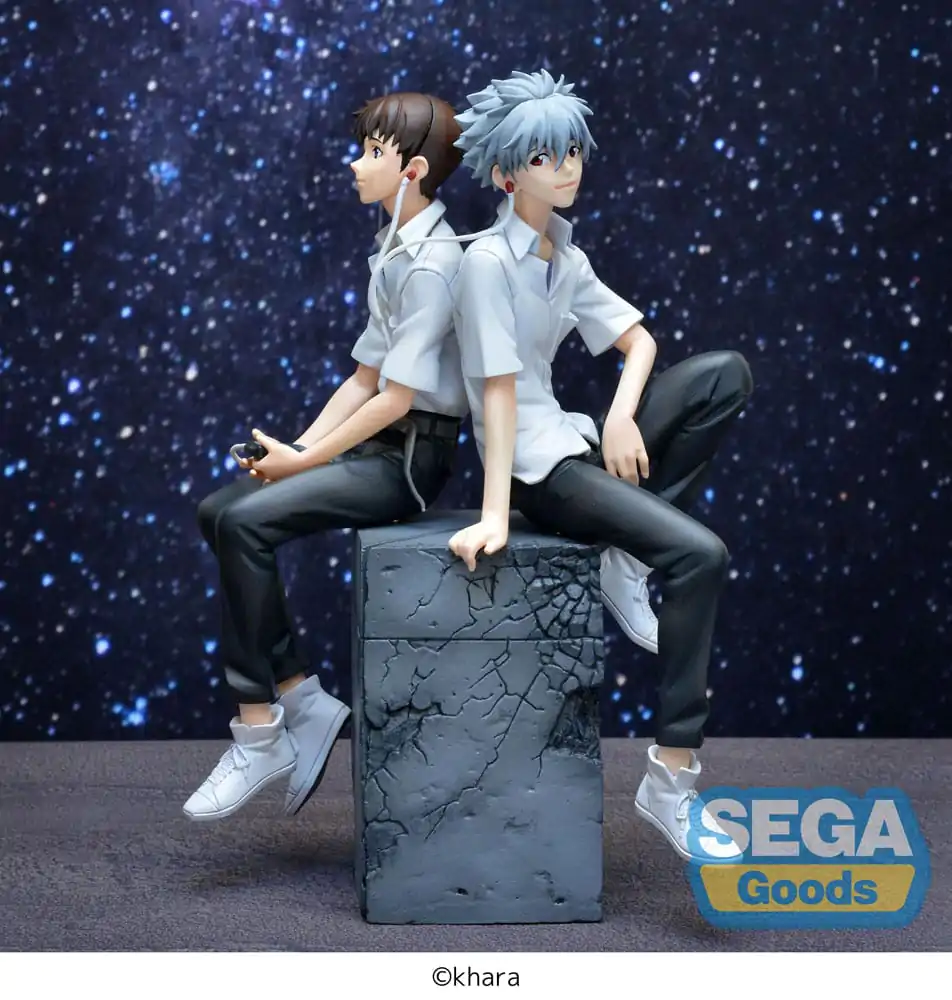 Rebuild of Evangelion Luminasta Statuie PVC Shinji & Kaworu Evangelion: New Theatrical Edition Shinji Ver. 17 cm poza produsului