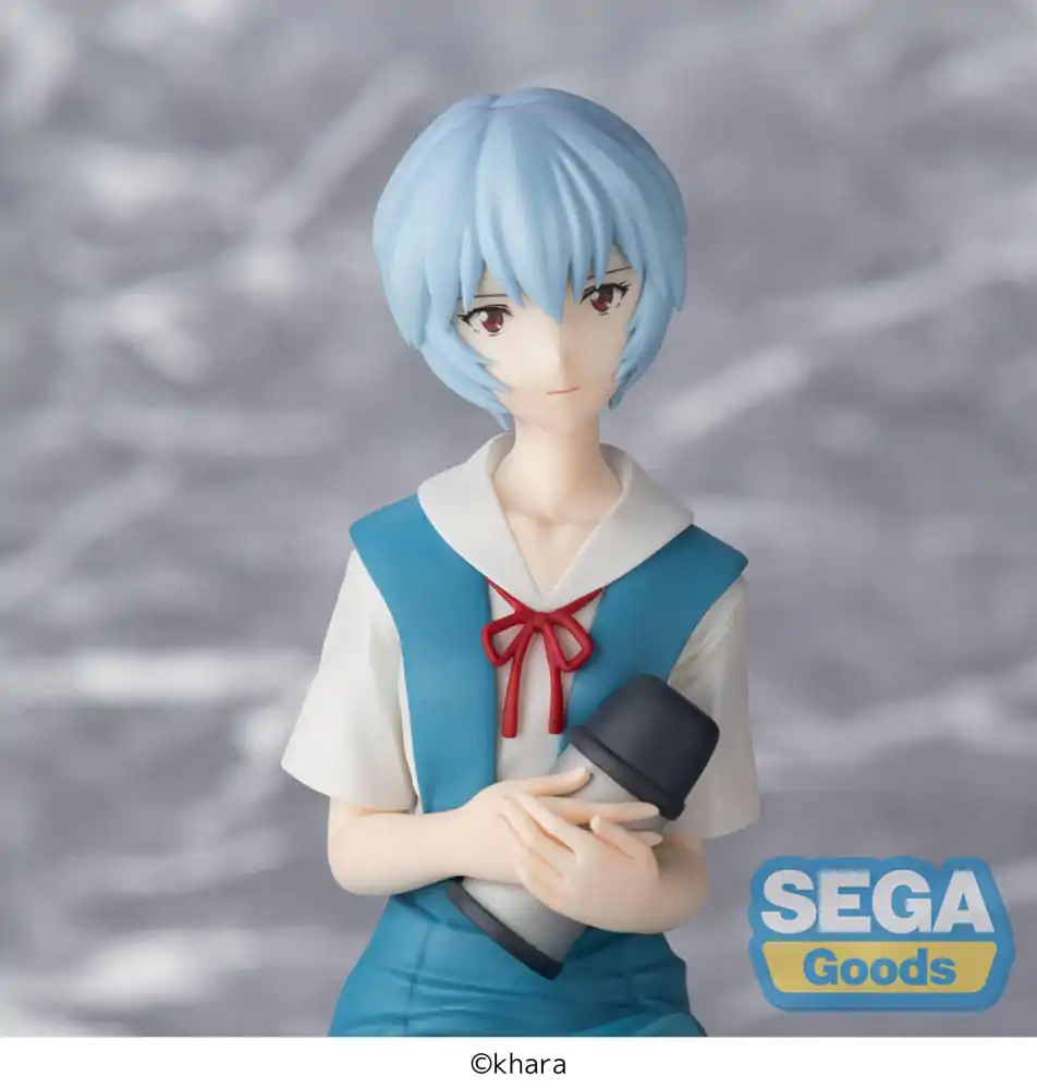 Rebuild of Evangelion PM Statuie PVC Perching Rei Ayanami Evangelion New Theatrical Edition 14 cm poza produsului