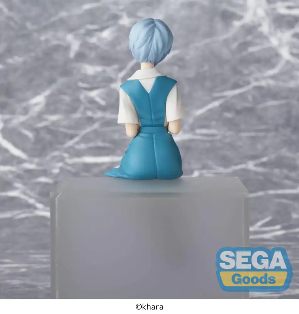 Rebuild of Evangelion PM Statuie PVC Perching Rei Ayanami Evangelion New Theatrical Edition 14 cm poza produsului