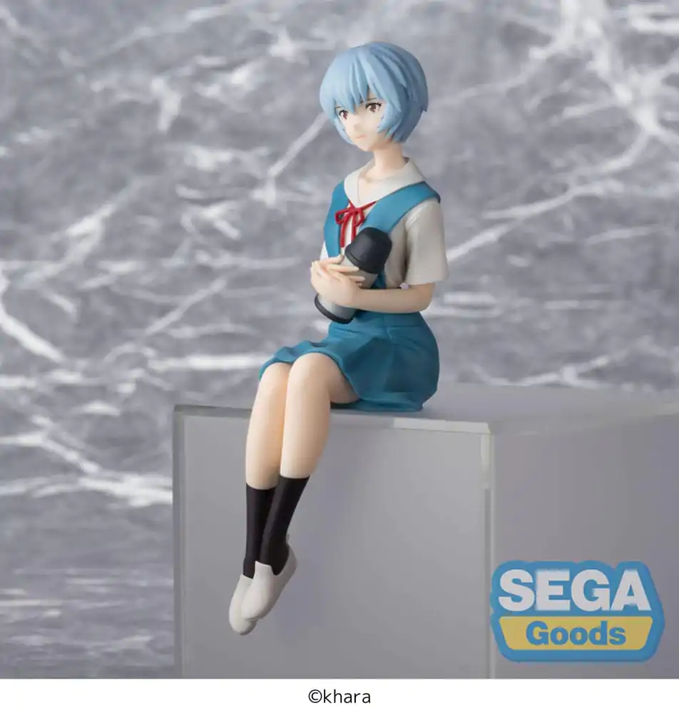 Rebuild of Evangelion PM Statuie PVC Perching Rei Ayanami Evangelion New Theatrical Edition 14 cm poza produsului