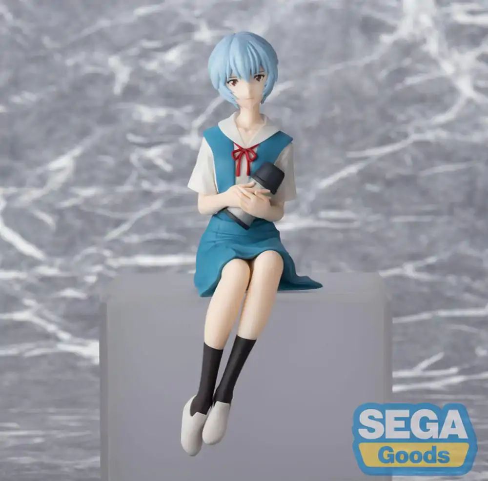 Rebuild of Evangelion PM Statuie PVC Perching Rei Ayanami Evangelion New Theatrical Edition 14 cm poza produsului