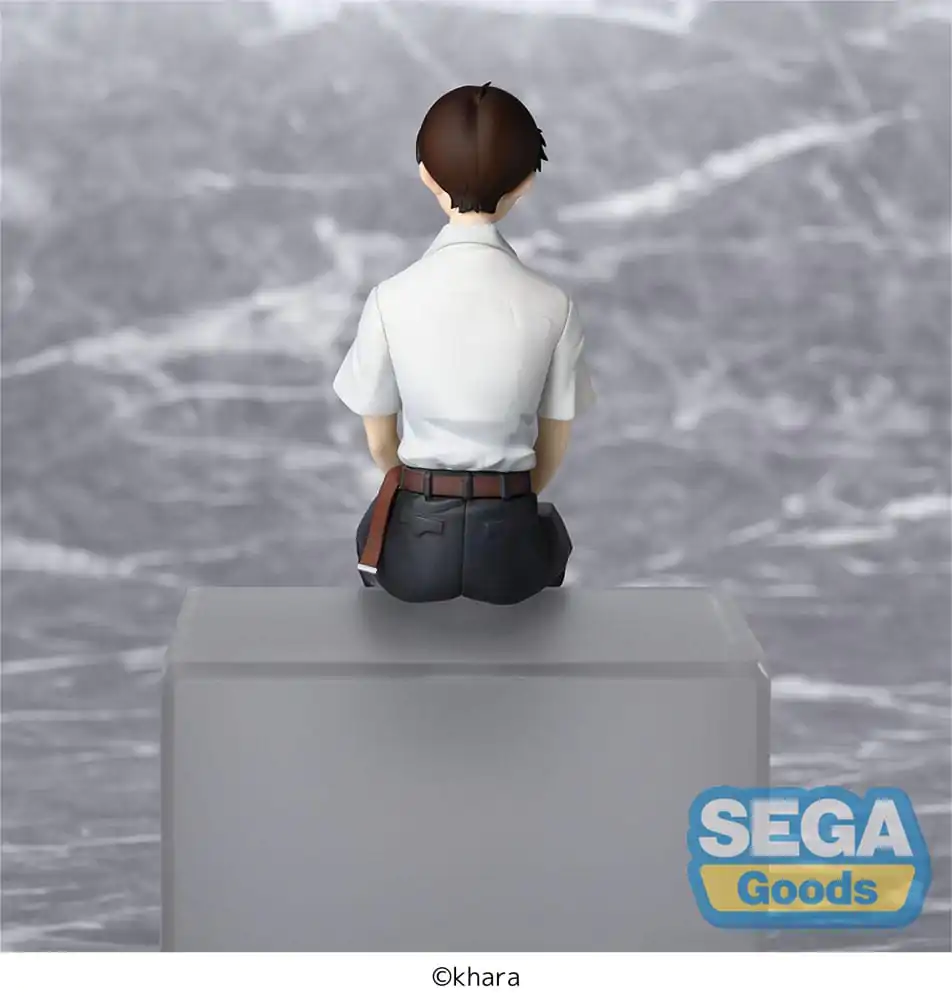 Rebuild of Evangelion PM Statuie PVC Perched Shinji Ikari Evangelion New Theatrical Edition 14 cm poza produsului