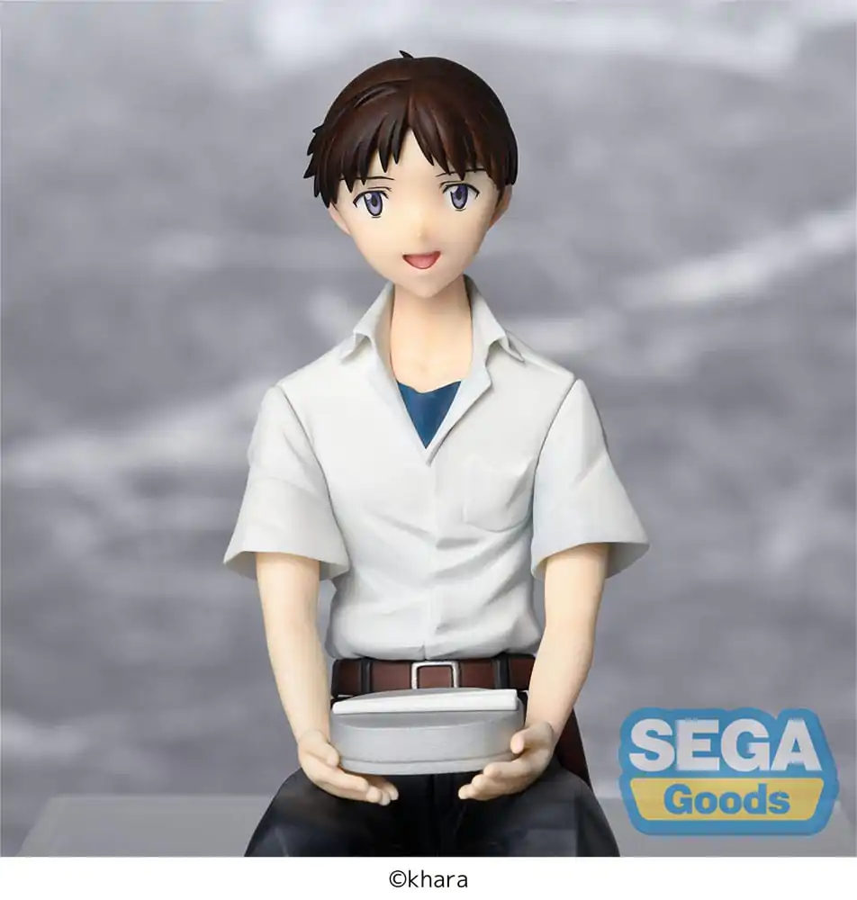 Rebuild of Evangelion PM Statuie PVC Perched Shinji Ikari Evangelion New Theatrical Edition 14 cm poza produsului