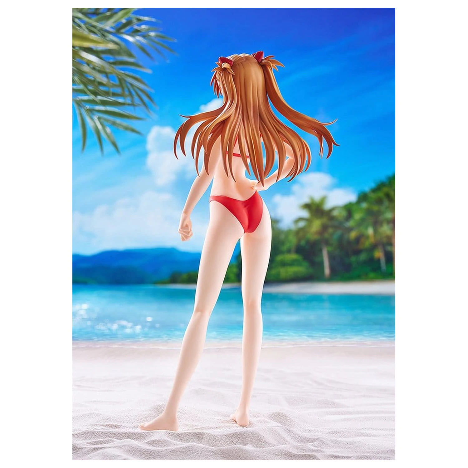 Rebuild of Evangelion figurina Pop Up Parade Beach Queens Asuka Shikinami Langley (Bikini Style) Marime L 23 cm poza produsului