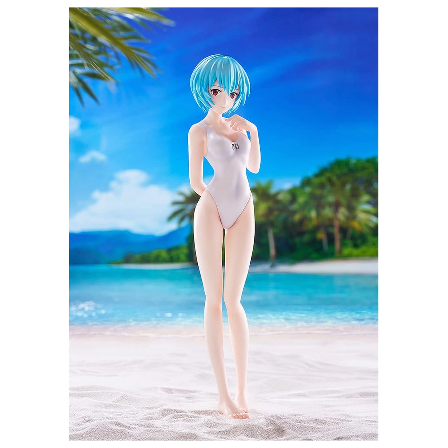 Rebuild of Evangelion Pop Up Parade figurina Beach Queens Rei Ayanami (One-Piece Style) L Marime 22 cm poza produsului