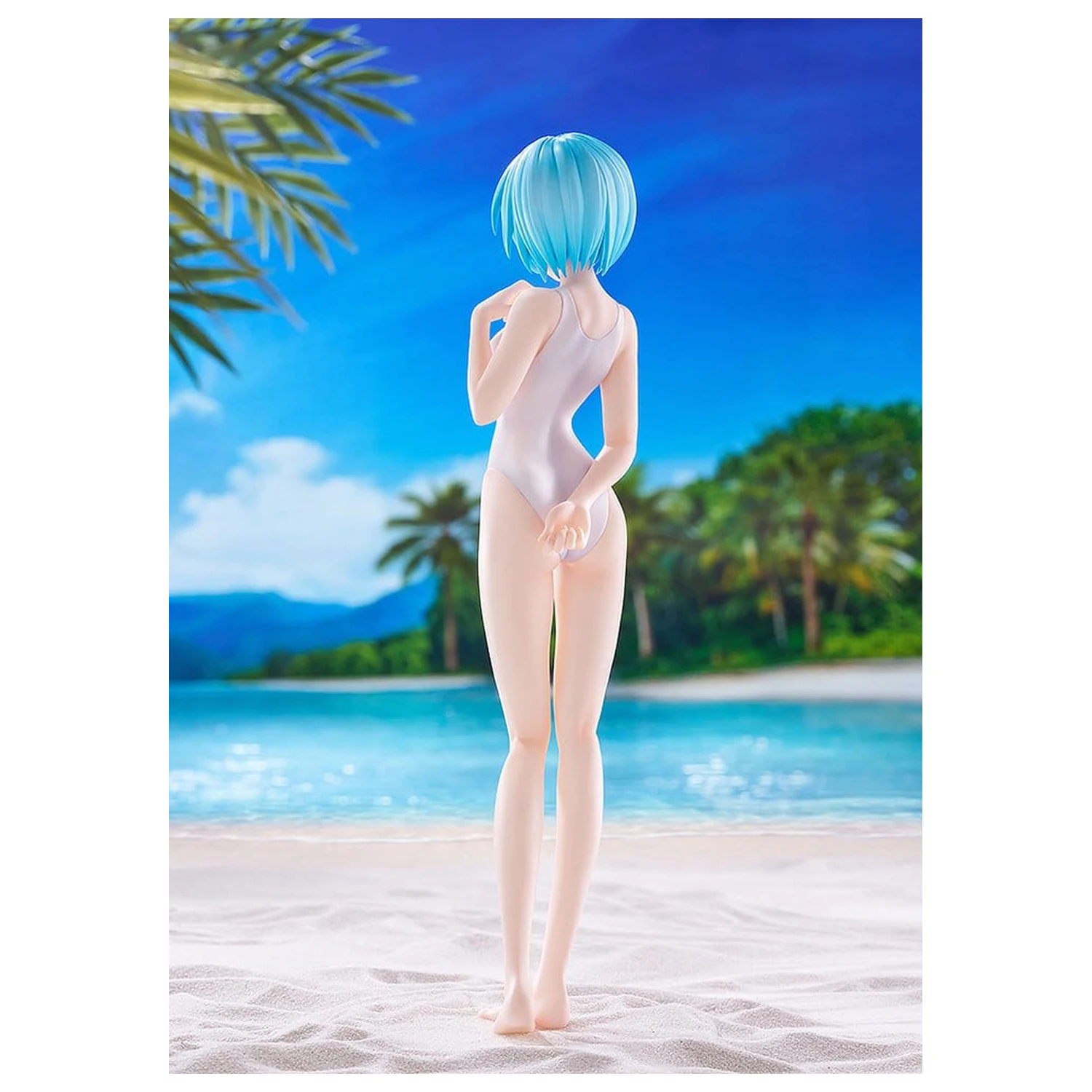Rebuild of Evangelion Pop Up Parade figurina Beach Queens Rei Ayanami (One-Piece Style) L Marime 22 cm poza produsului