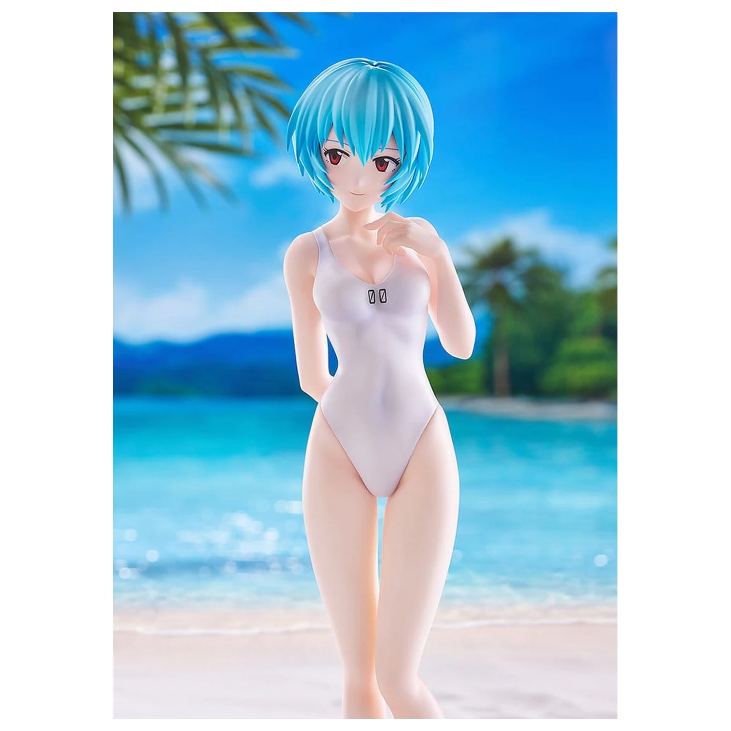 Rebuild of Evangelion Pop Up Parade figurina Beach Queens Rei Ayanami (One-Piece Style) L Marime 22 cm poza produsului