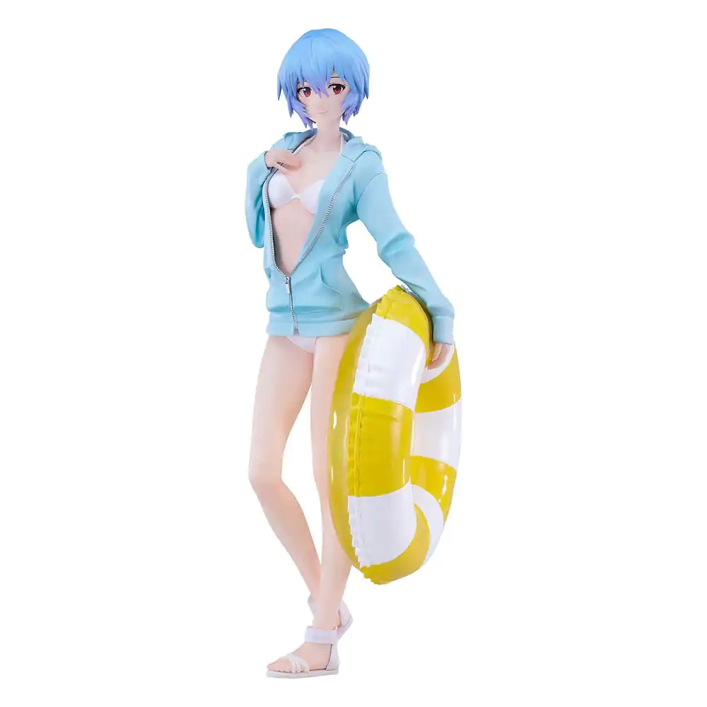 Rebuild of Evangelion Pop Up Parade L Statuie PVC Beach Queens: Rei Ayanami 22 cm poza produsului