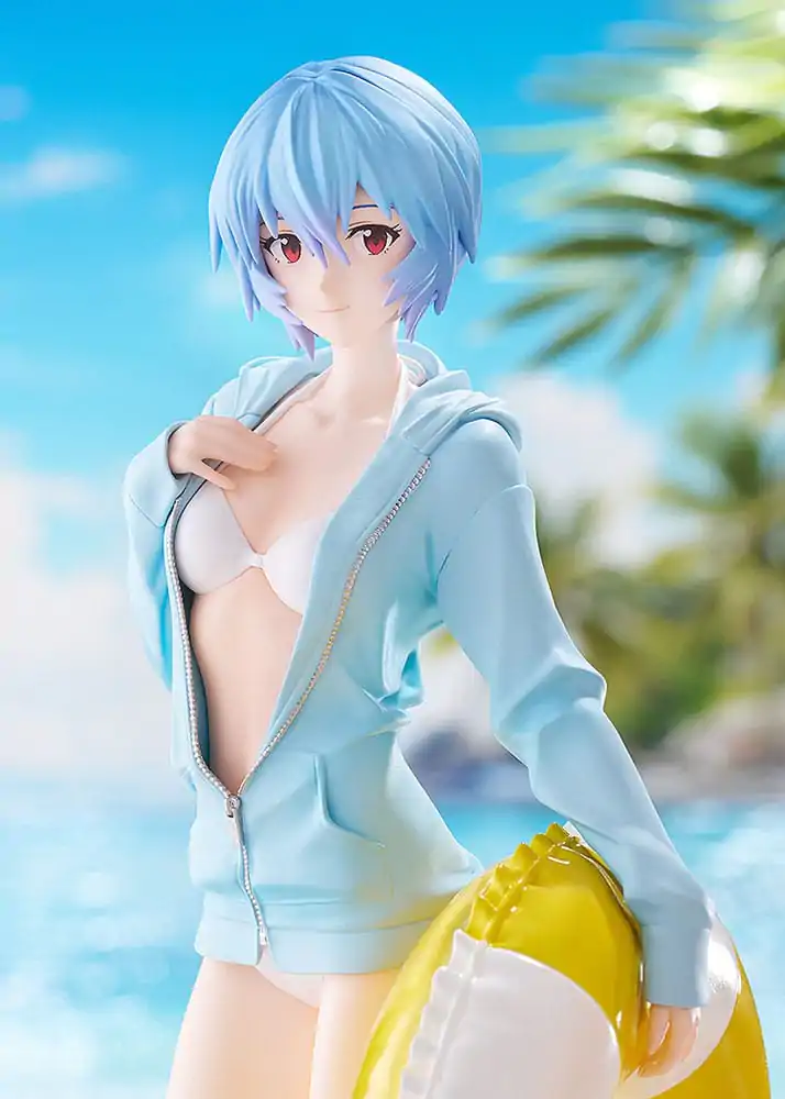 Rebuild of Evangelion Pop Up Parade L Statuie PVC Beach Queens: Rei Ayanami 22 cm poza produsului