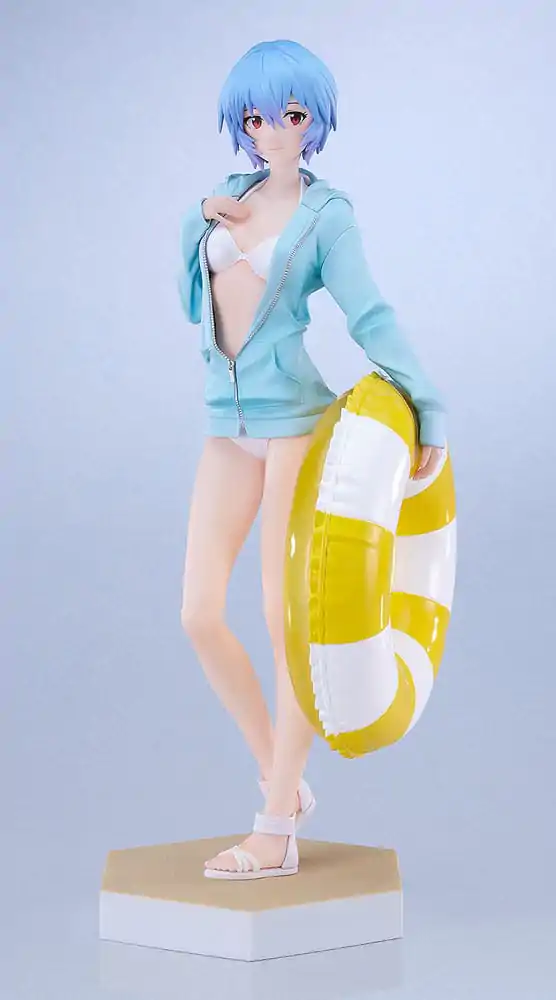 Rebuild of Evangelion Pop Up Parade L Statuie PVC Beach Queens: Rei Ayanami 22 cm poza produsului