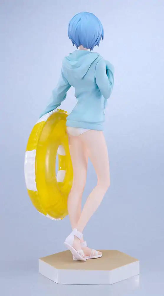 Rebuild of Evangelion Pop Up Parade L Statuie PVC Beach Queens: Rei Ayanami 22 cm poza produsului