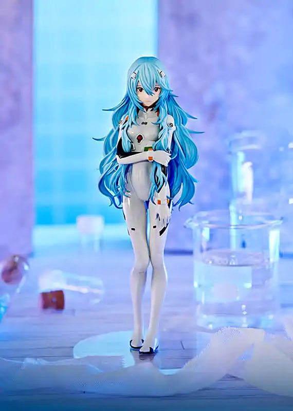 Rebuild of Evangelion Pop Up Parade Statuetă PVC Rei Ayanami: Long Hair Ver. (ediția a 3-a) 17 cm poza produsului