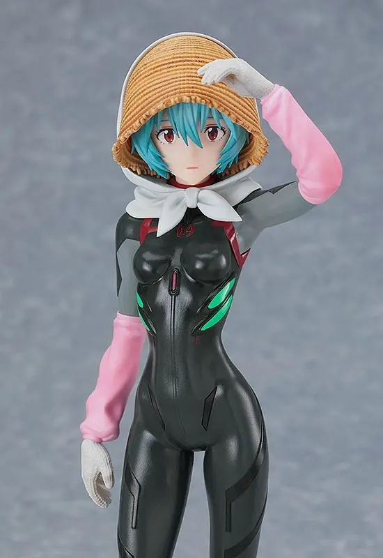 Rebuild of Evangelion Pop Up Parade statueta PVC Rei Ayanami Tentative Name Farming Ver. 17 cm poza produsului