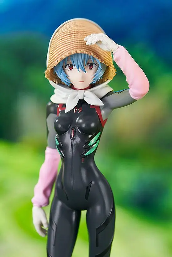 Rebuild of Evangelion Pop Up Parade statueta PVC Rei Ayanami Tentative Name Farming Ver. 17 cm poza produsului