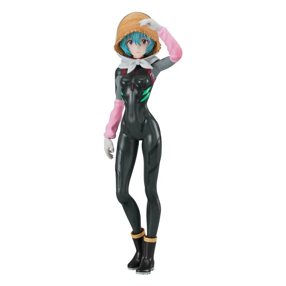 Rebuild of Evangelion Pop Up Parade statueta PVC Rei Ayanami Tentative Name Farming Ver. 17 cm poza produsului