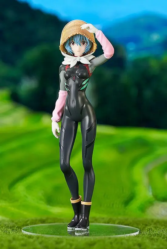 Rebuild of Evangelion Pop Up Parade statueta PVC Rei Ayanami Tentative Name Farming Ver. 17 cm poza produsului
