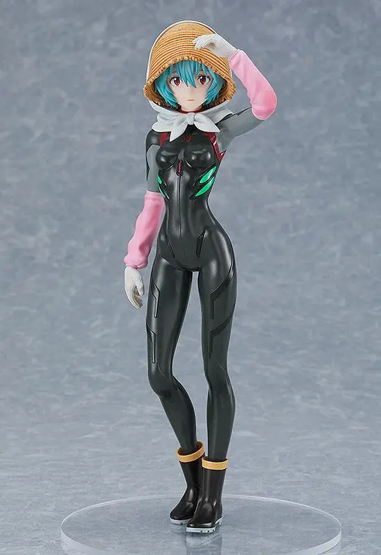 Rebuild of Evangelion Pop Up Parade statueta PVC Rei Ayanami Tentative Name Farming Ver. 17 cm poza produsului