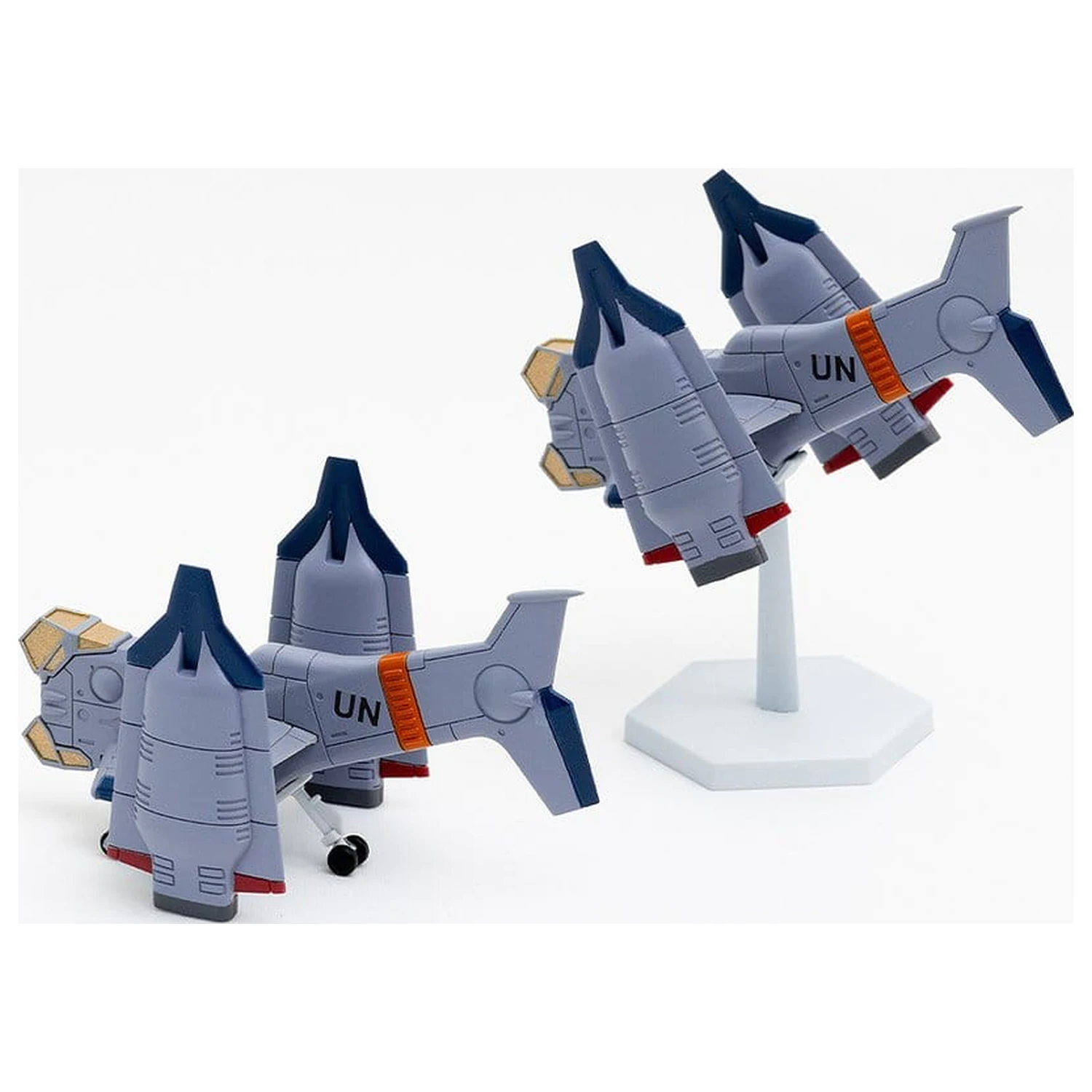Rebuild of Evangelion SYUTO Tiny Scale Kit Model din plastic UNAF Close Air Support VTOL Aircraft YAGR-3B 5 cm poza produsului