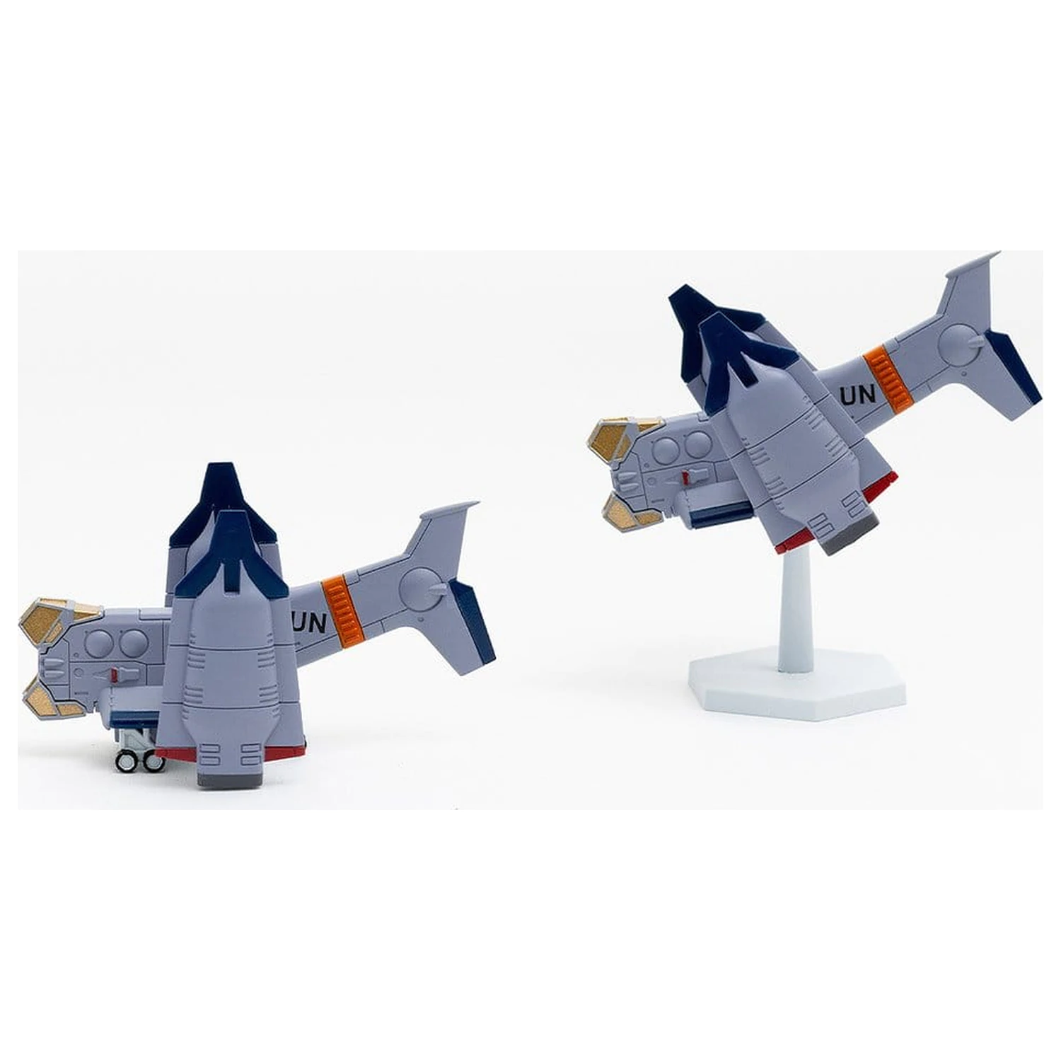 Rebuild of Evangelion SYUTO Tiny Scale Kit Model din plastic UNAF Close Air Support VTOL Aircraft YAGR-3B 5 cm poza produsului